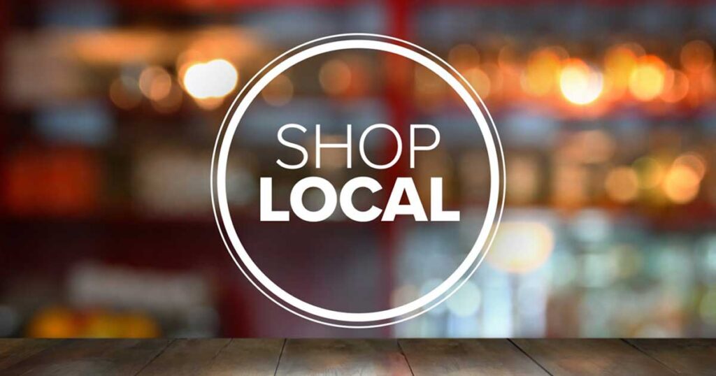Shop local