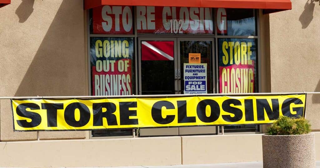 Store closing