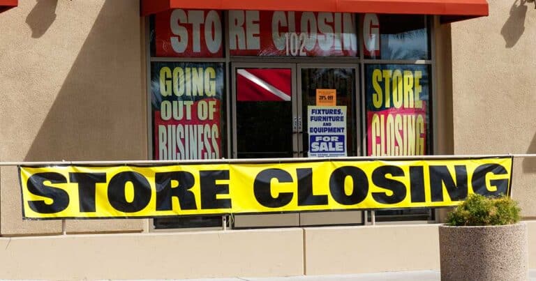 Store closing